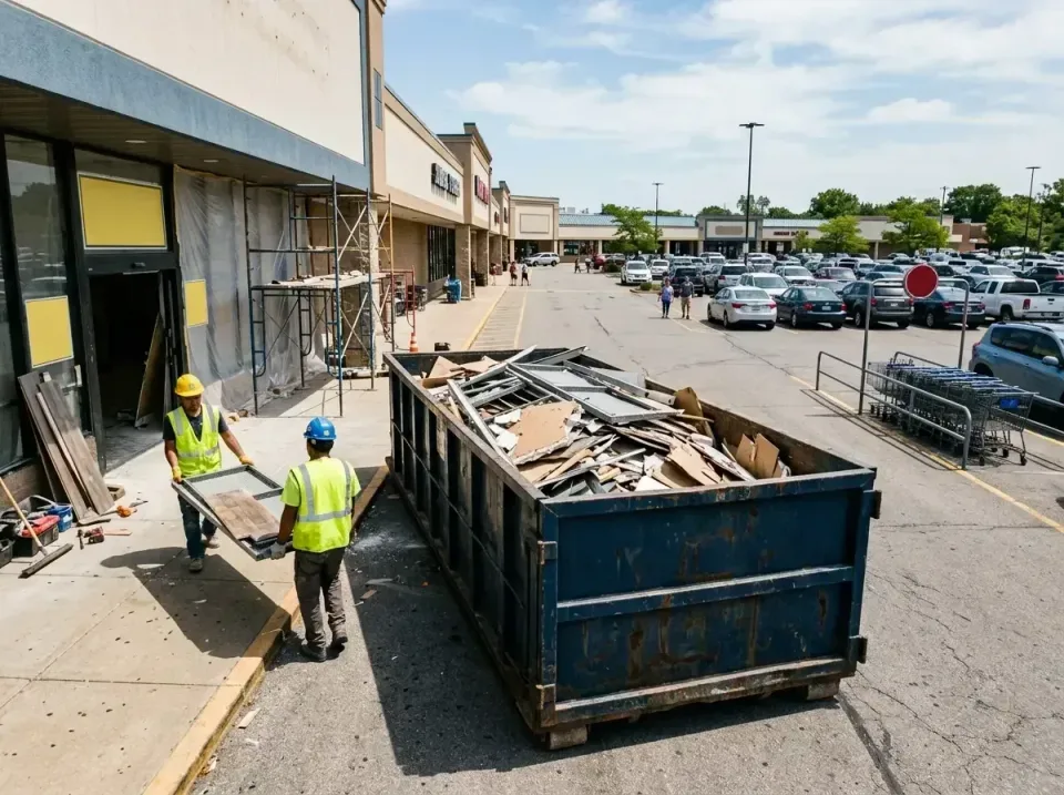 retail-store-renovation-debris-003 — frequently asked questions, Roll-off Dumpster Rentals in Cuba, MO